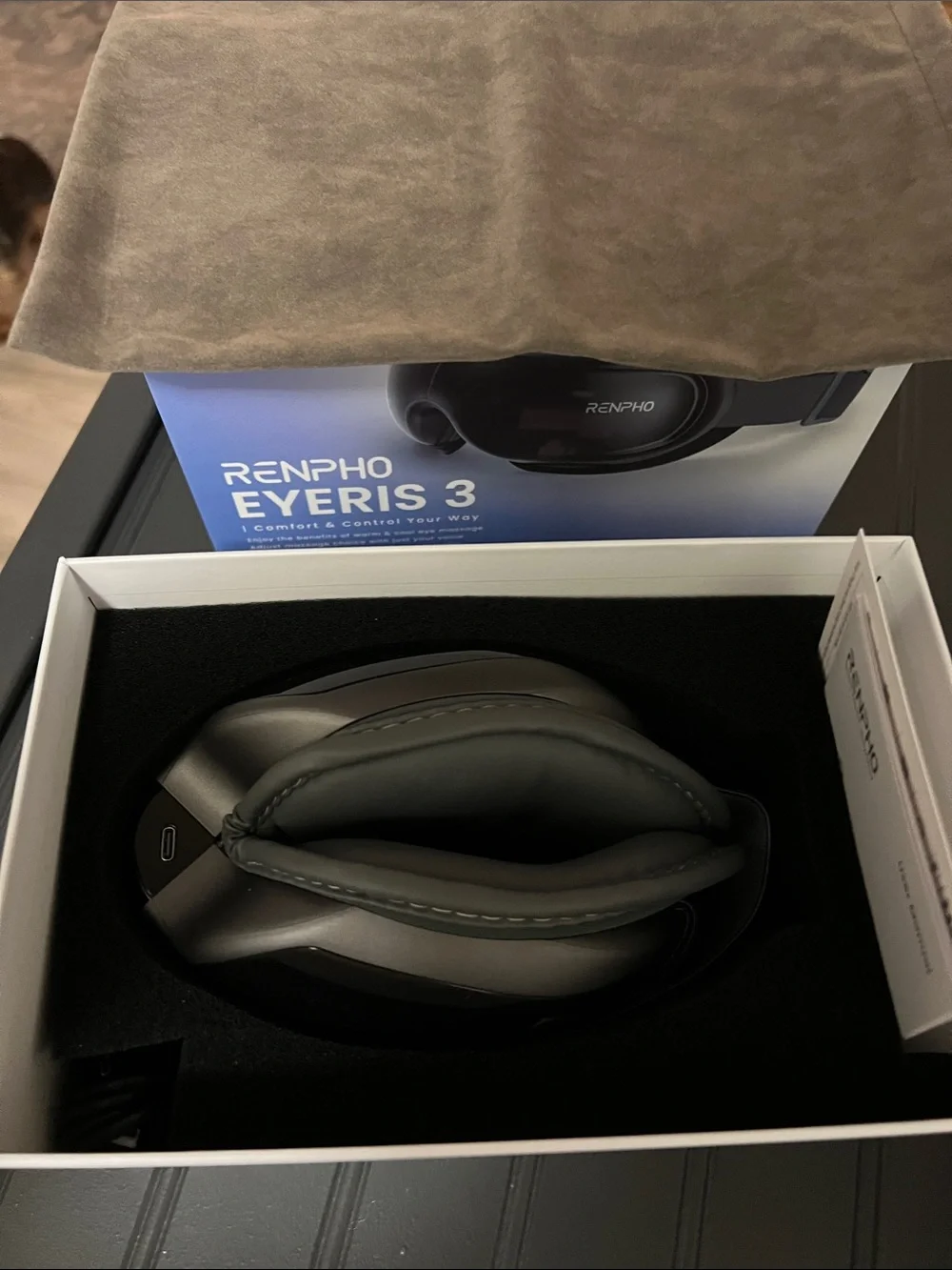 RENPHO Eyeris 3 Black Eye Massager